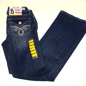 Women’s Seven7 light wash slim boot Jean